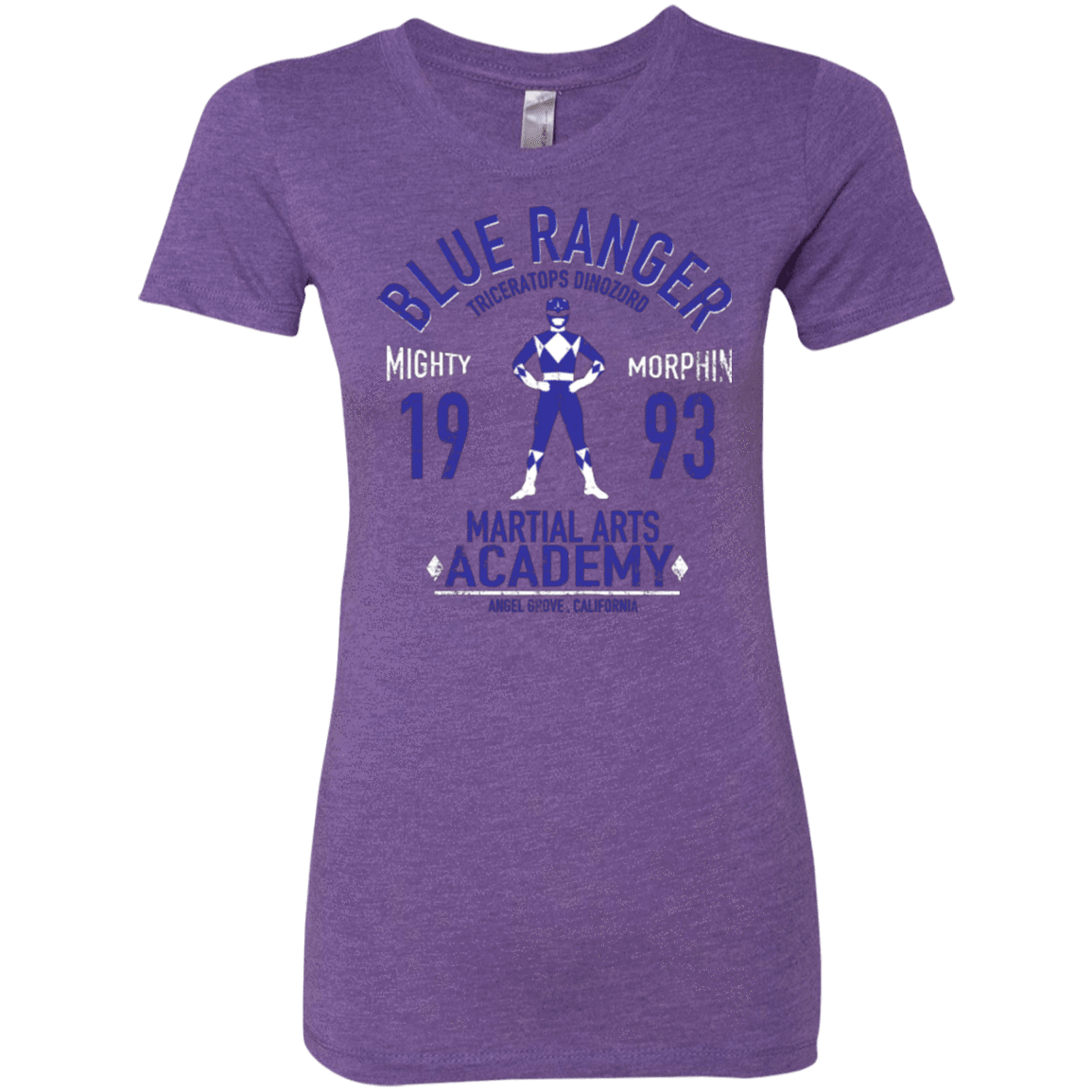 T-Shirts Purple Rush / Small Triceratops Ranger Women's Triblend T-Shirt
