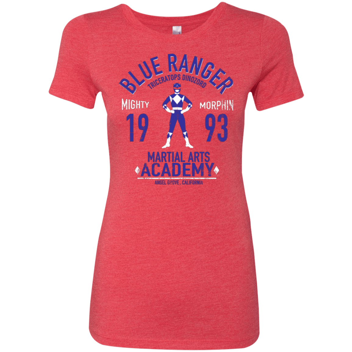 T-Shirts Vintage Red / Small Triceratops Ranger Women's Triblend T-Shirt