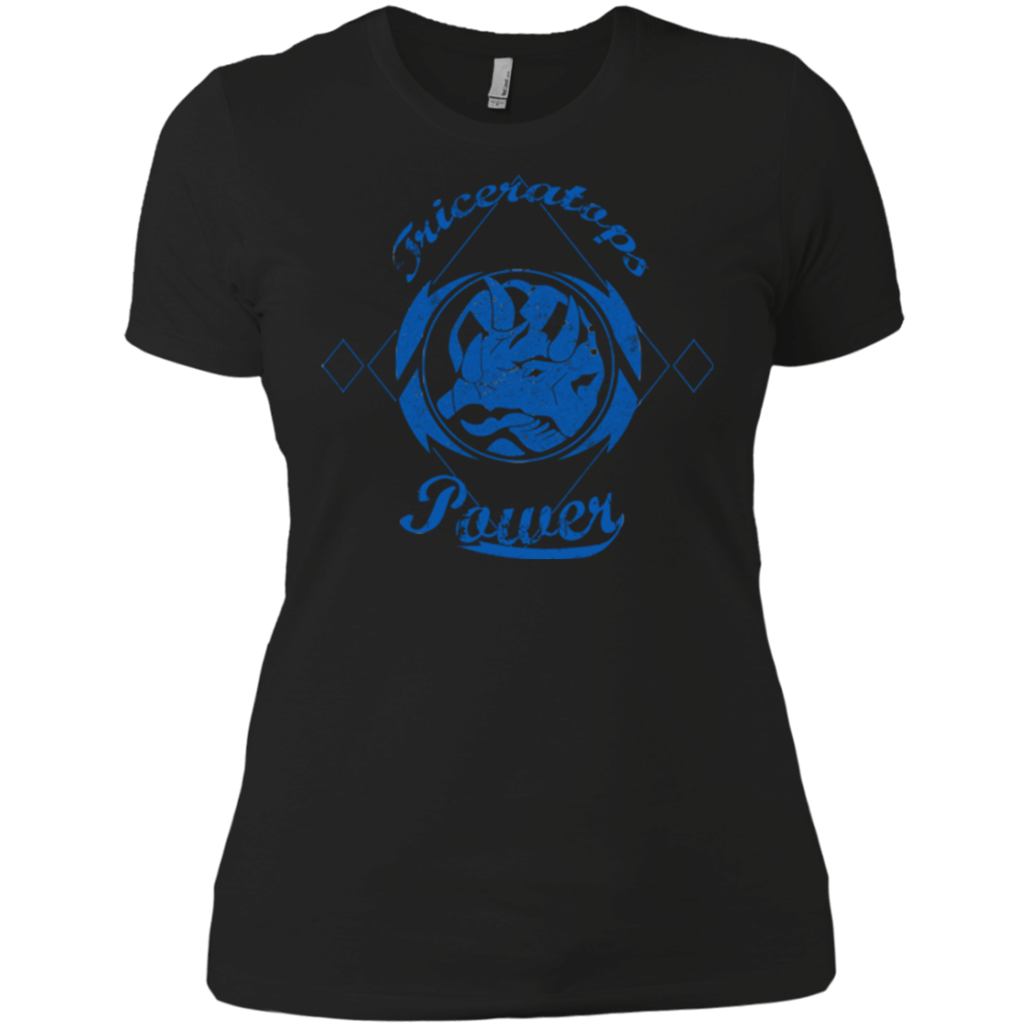 T-Shirts Black / X-Small Triceratops Women's Premium T-Shirt