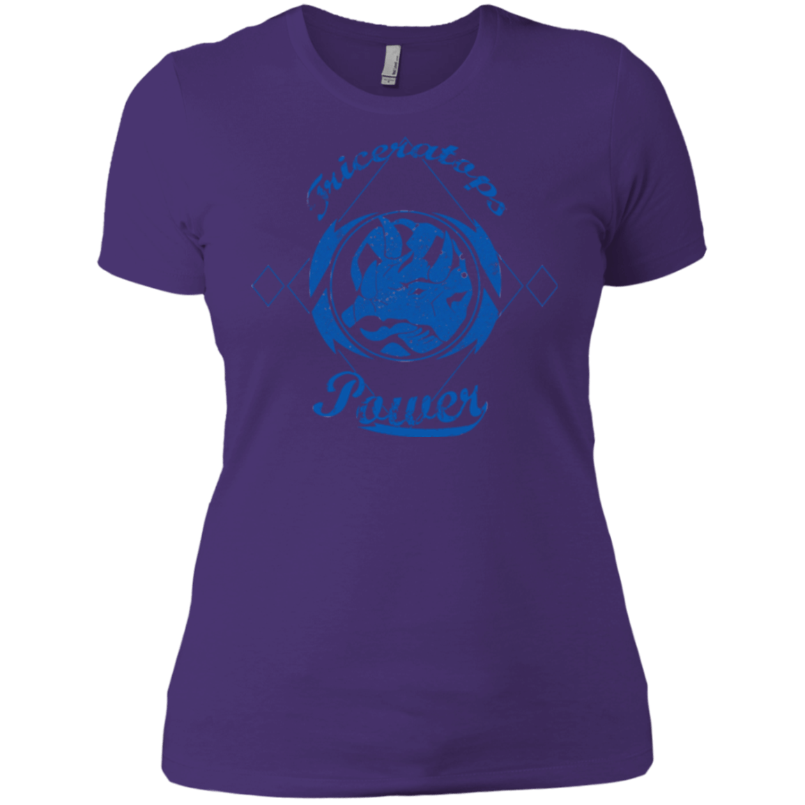 T-Shirts Purple / X-Small Triceratops Women's Premium T-Shirt