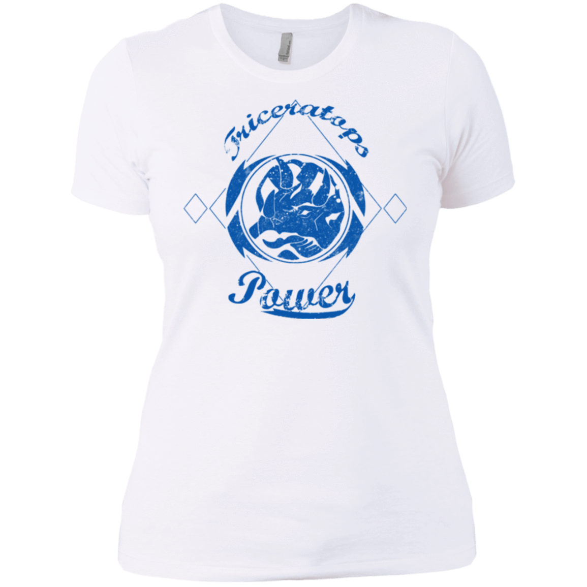 T-Shirts White / X-Small Triceratops Women's Premium T-Shirt