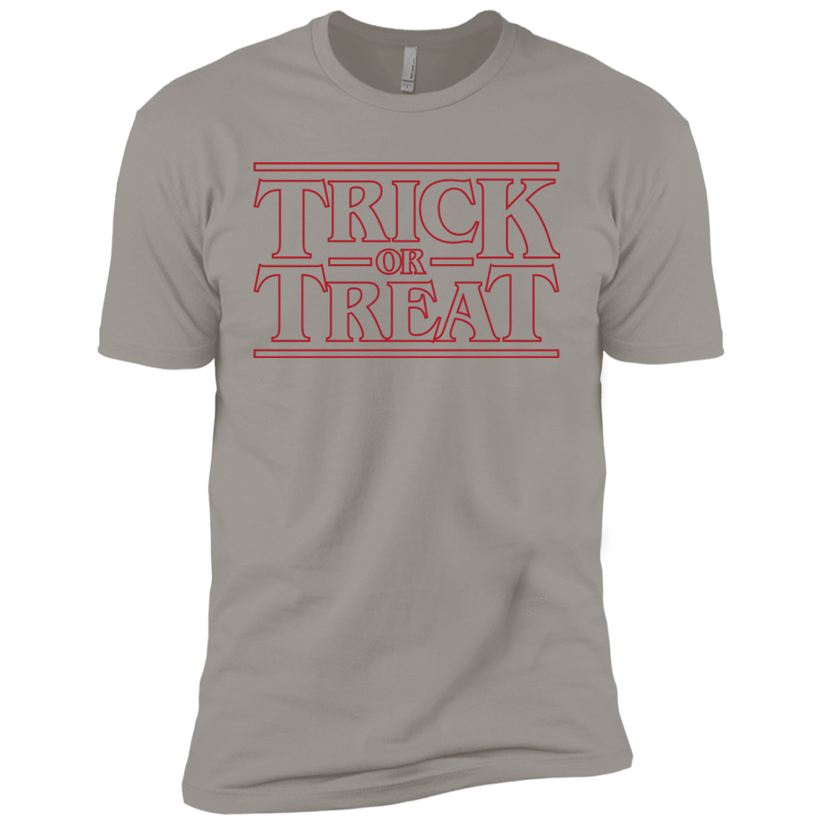 T-Shirts Light Grey / YXS Trick Or Treat Boys Premium T-Shirt