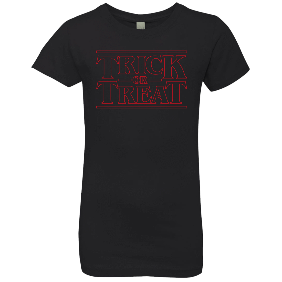T-Shirts Black / YXS Trick Or Treat Girls Premium T-Shirt