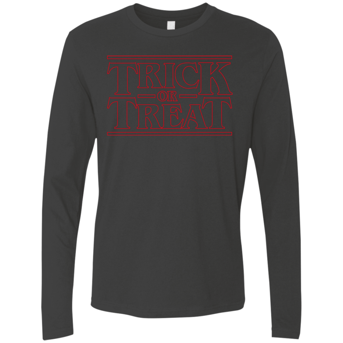 T-Shirts Heavy Metal / Small Trick Or Treat Men's Premium Long Sleeve