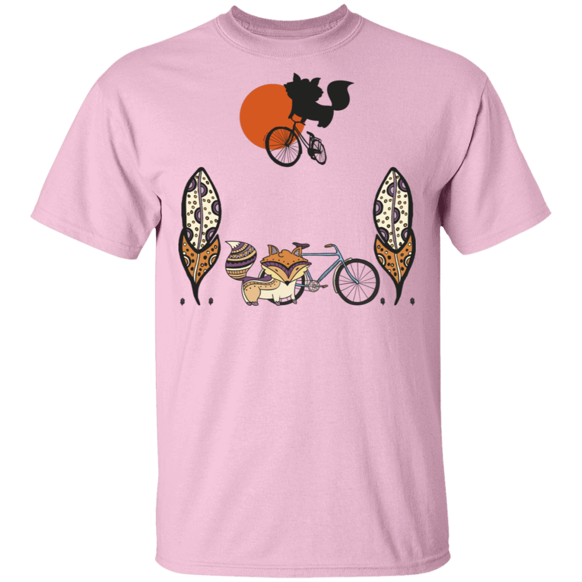 T-Shirts Light Pink / S Trickster Fox T-Shirt