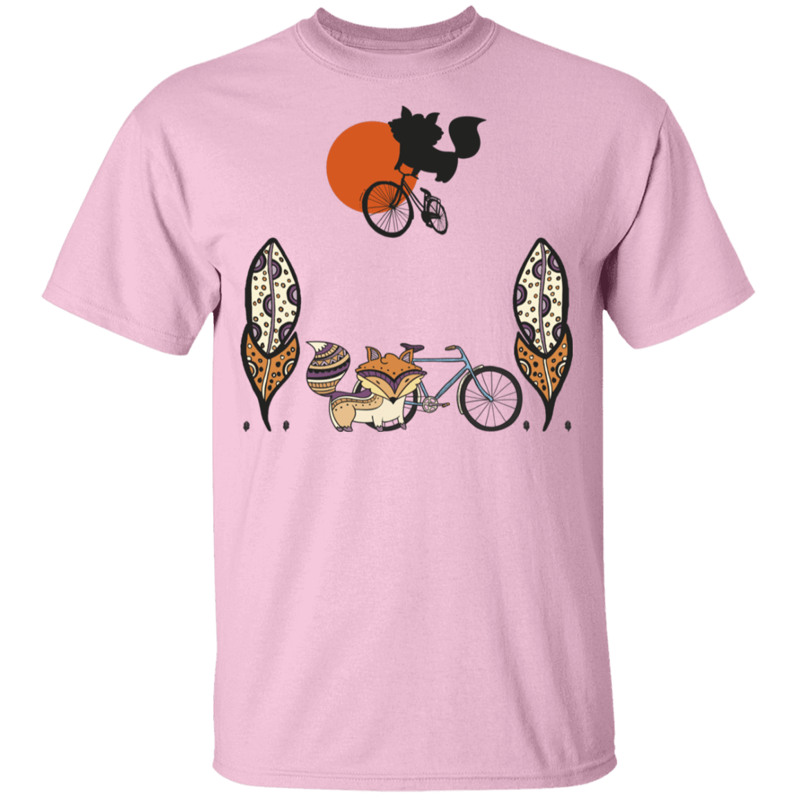 T-Shirts Light Pink / YXS Trickster Fox Youth T-Shirt