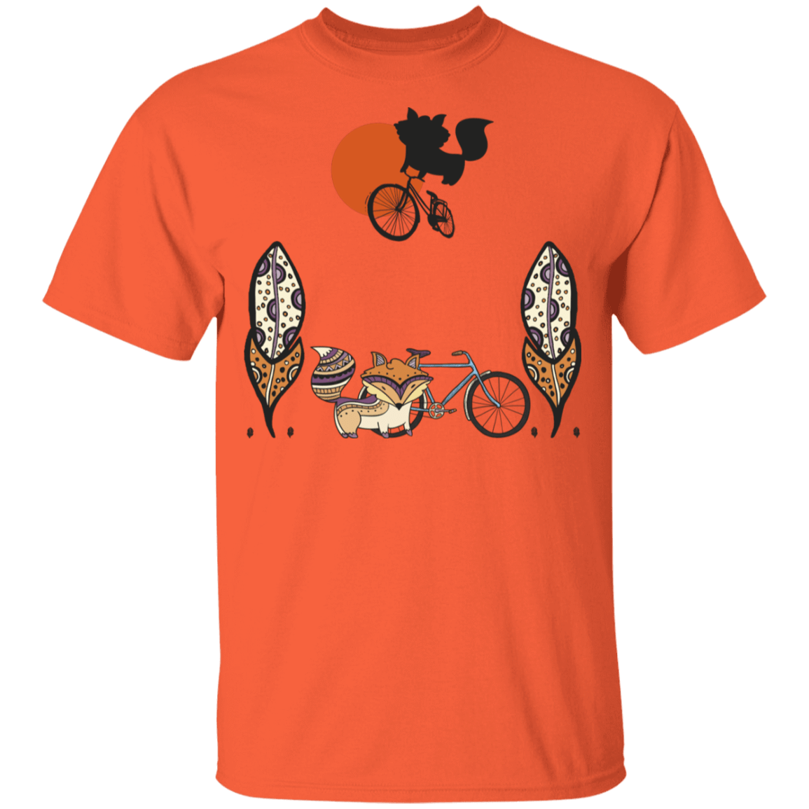 T-Shirts Orange / YXS Trickster Fox Youth T-Shirt