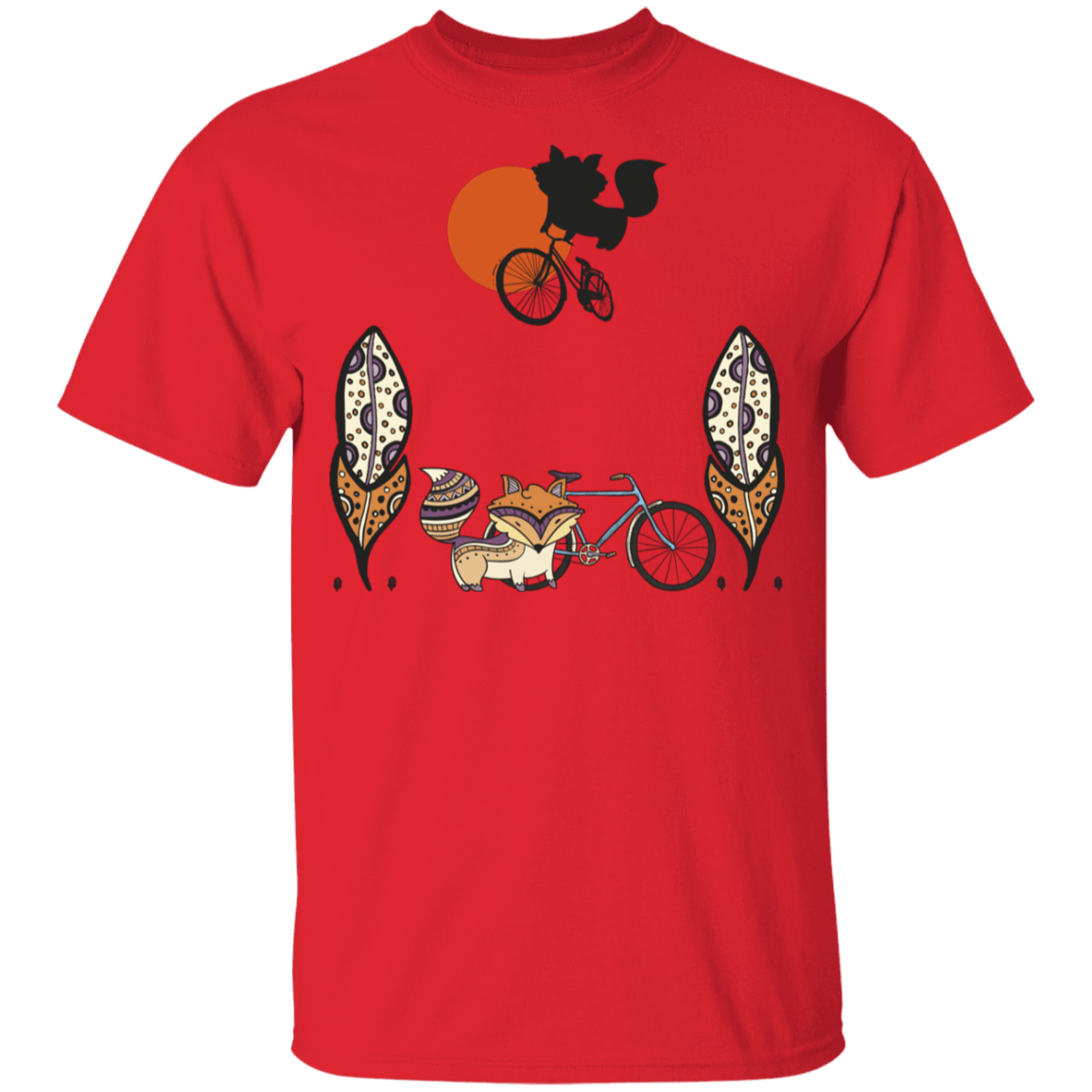 T-Shirts Red / YXS Trickster Fox Youth T-Shirt