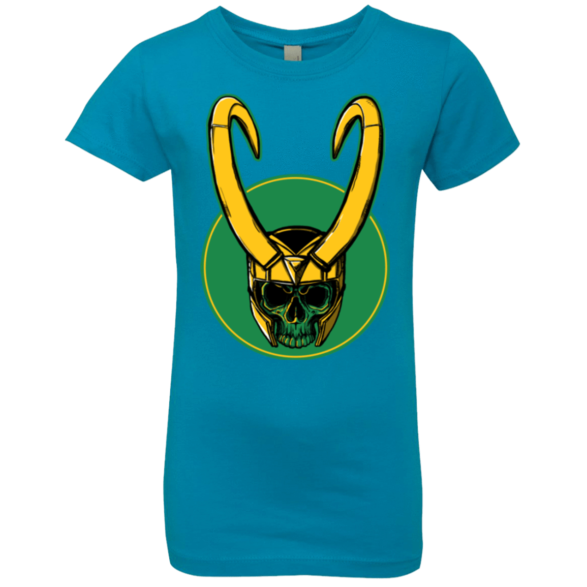 T-Shirts Turquoise / YXS Tricksters End Girls Premium T-Shirt