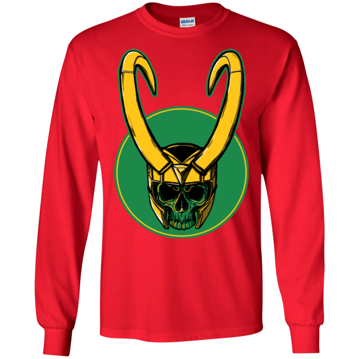 T-Shirts Red / S Tricksters End Men's Long Sleeve T-Shirt