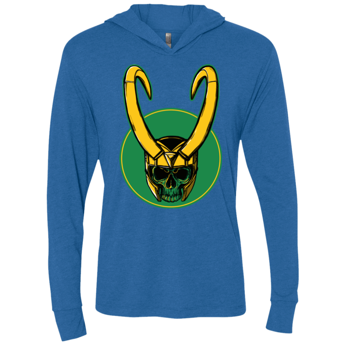 T-Shirts Vintage Royal / X-Small Tricksters End Triblend Long Sleeve Hoodie Tee