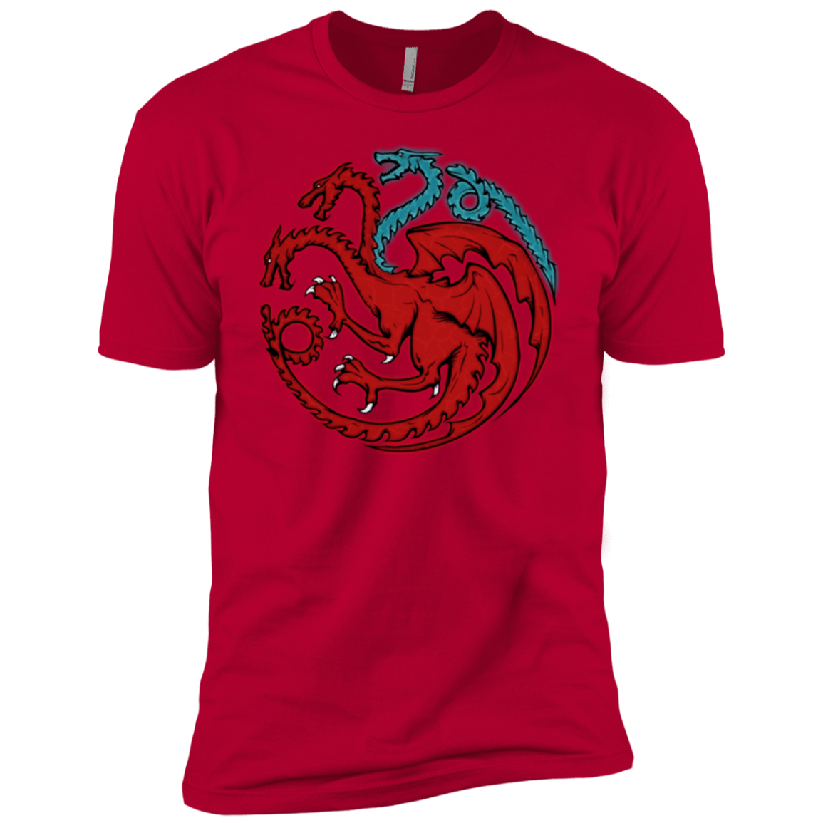 T-Shirts Red / YXS Trinity of fire and ice V2 Boys Premium T-Shirt