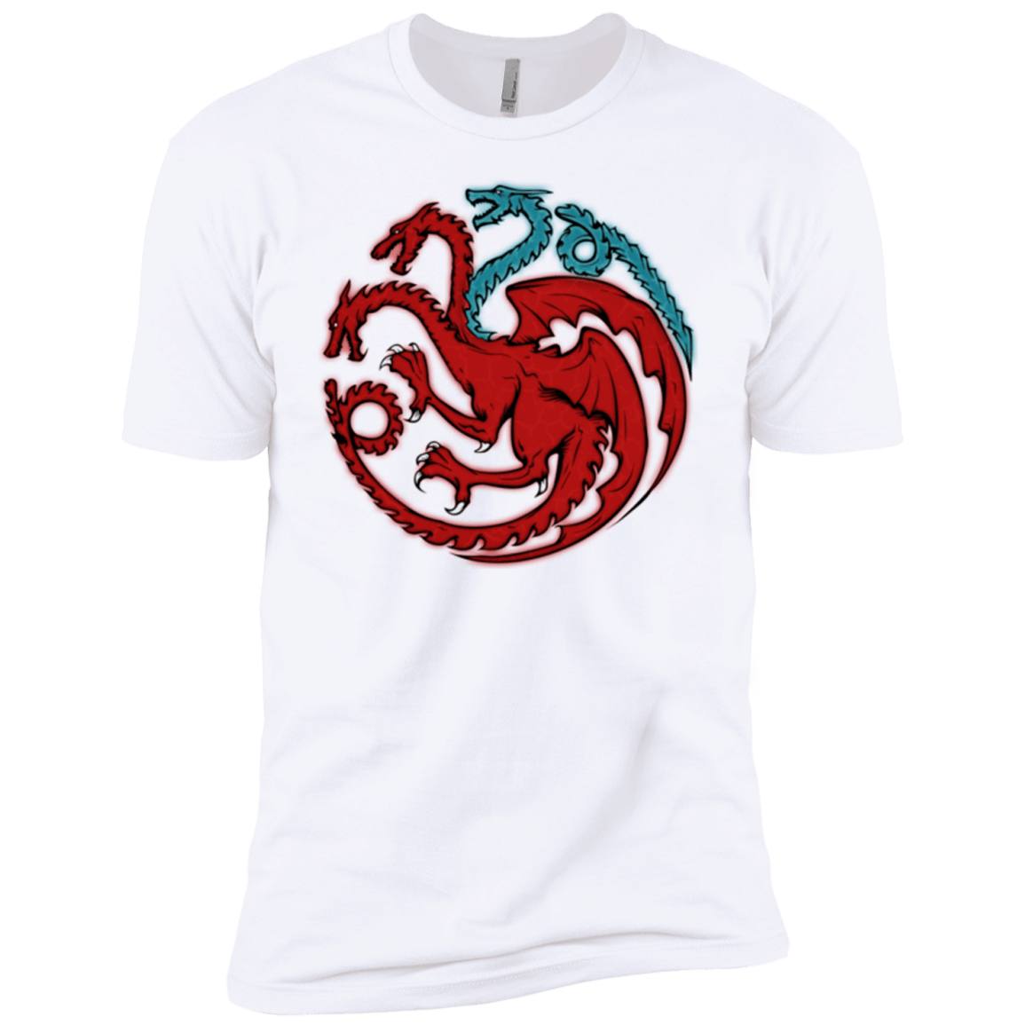 T-Shirts White / YXS Trinity of fire and ice V2 Boys Premium T-Shirt
