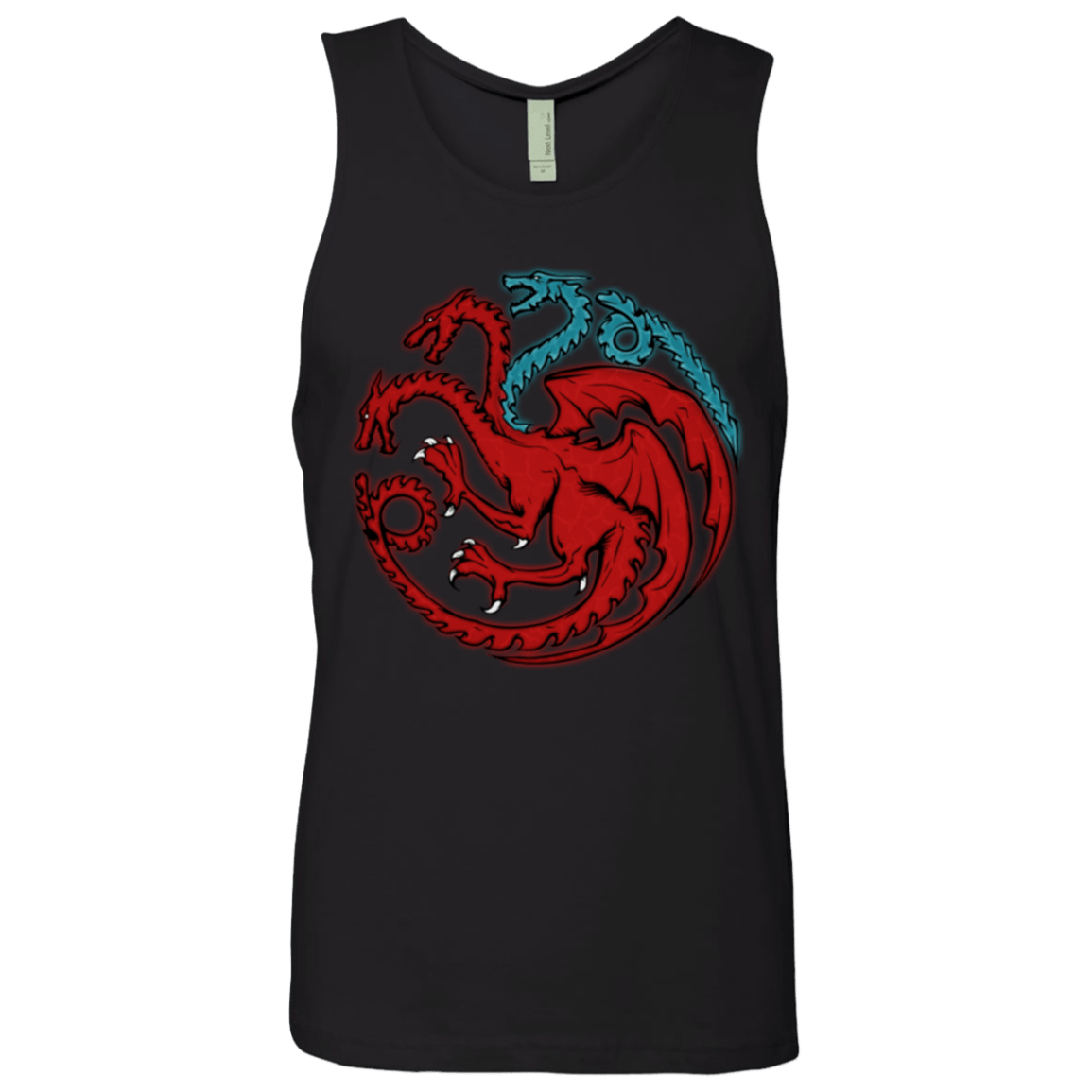 T-Shirts Black / Small Trinity of fire and ice V2 Men's Premium Tank Top