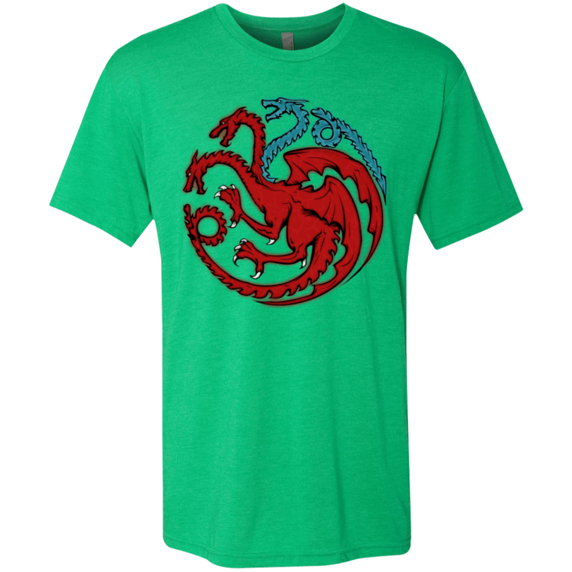 T-Shirts Envy / Small Trinity of fire and ice V2 Men's Triblend T-Shirt