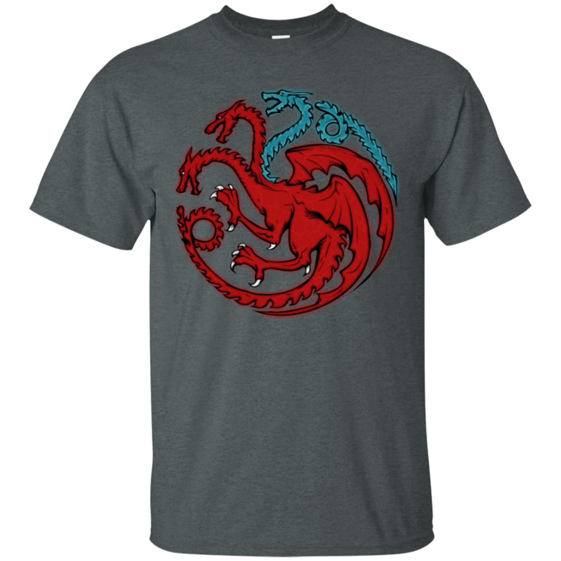 T-Shirts Dark Heather / Small Trinity of fire and ice V2 T-Shirt