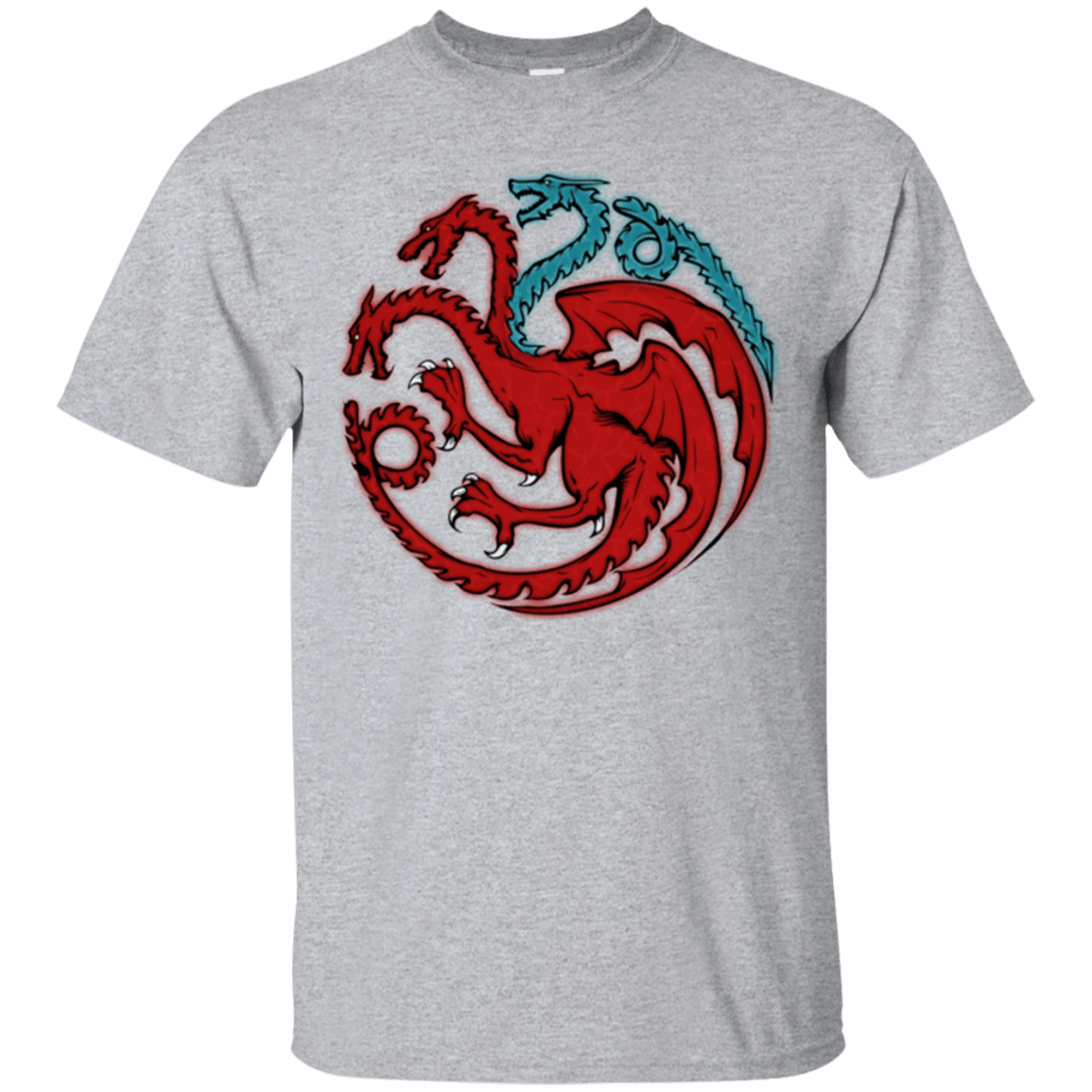 T-Shirts Sport Grey / Small Trinity of fire and ice V2 T-Shirt