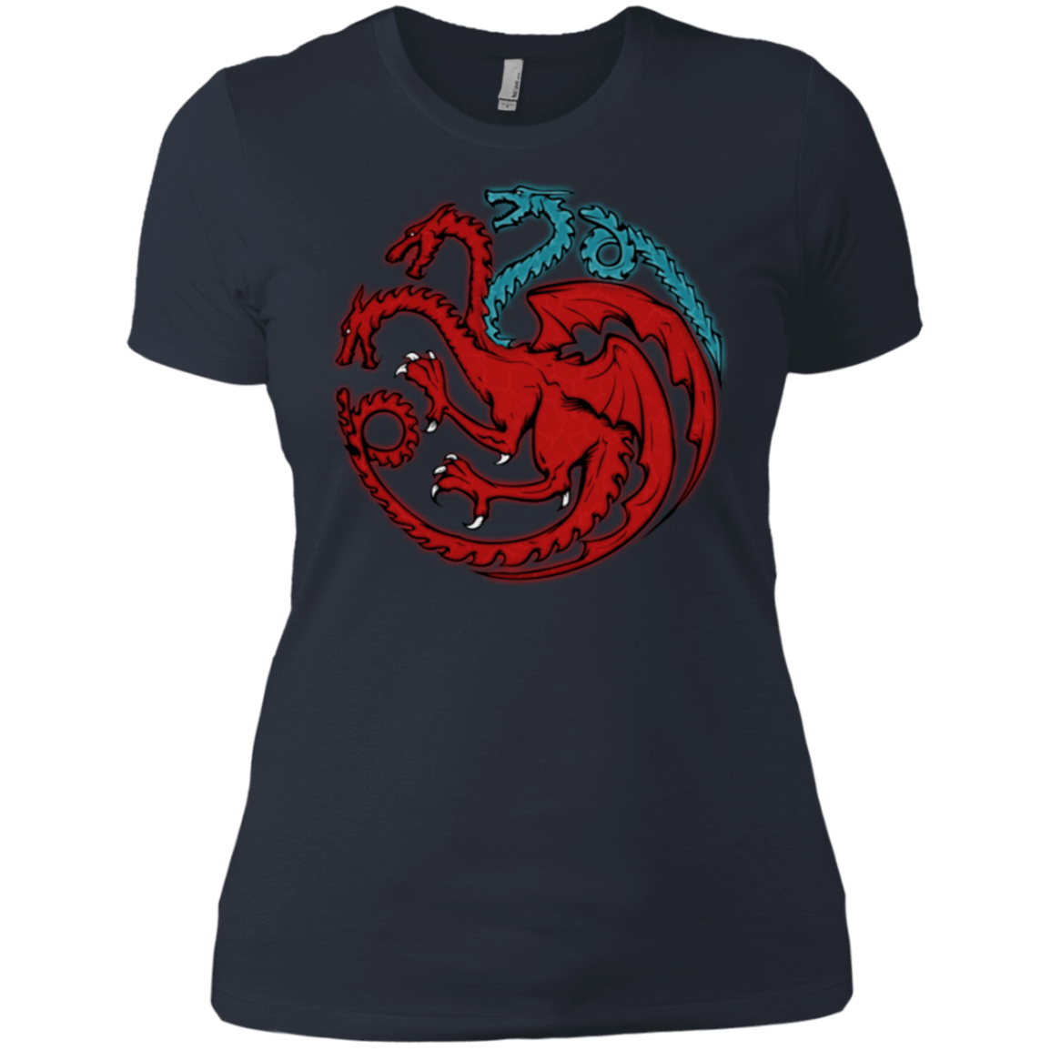 T-Shirts Indigo / X-Small Trinity of fire and ice V2 Women's Premium T-Shirt