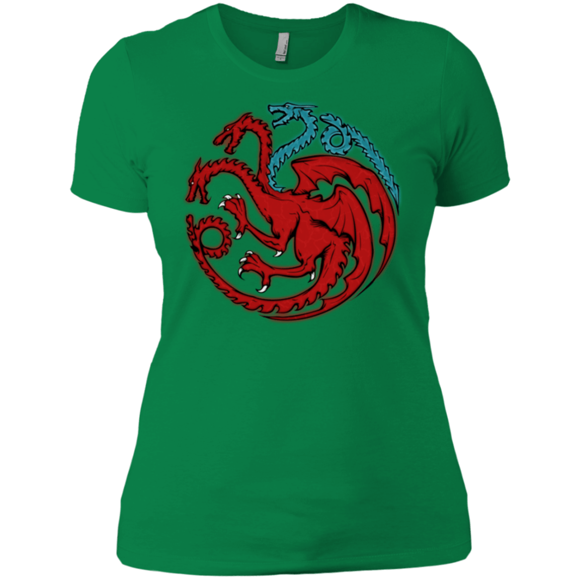 T-Shirts Kelly Green / X-Small Trinity of fire and ice V2 Women's Premium T-Shirt