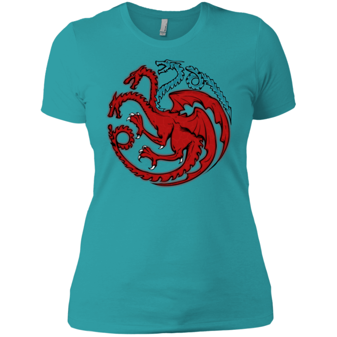 T-Shirts Tahiti Blue / X-Small Trinity of fire and ice V2 Women's Premium T-Shirt