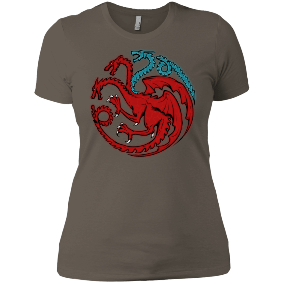 T-Shirts Warm Grey / X-Small Trinity of fire and ice V2 Women's Premium T-Shirt