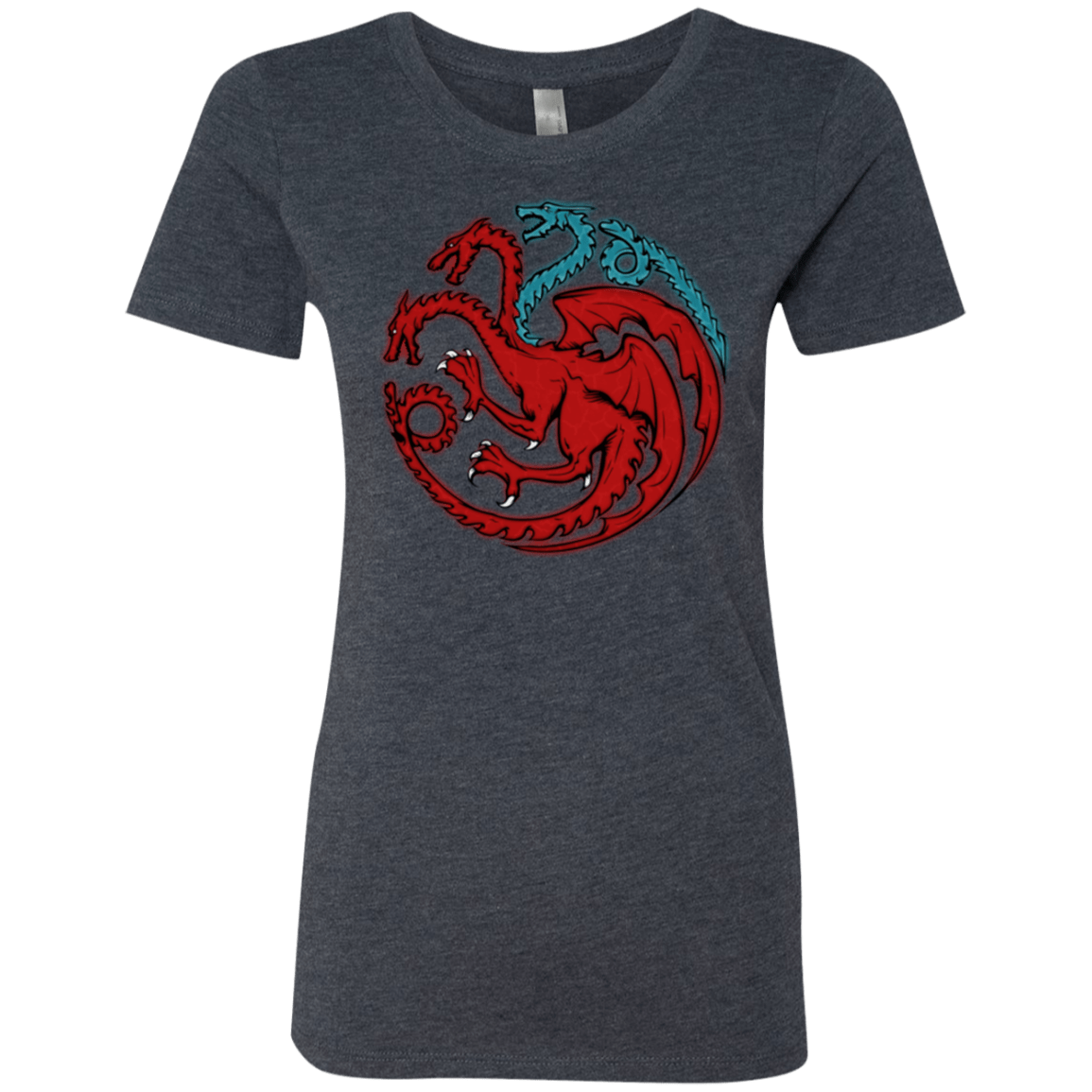 T-Shirts Vintage Navy / Small Trinity of fire and ice V2 Women's Triblend T-Shirt