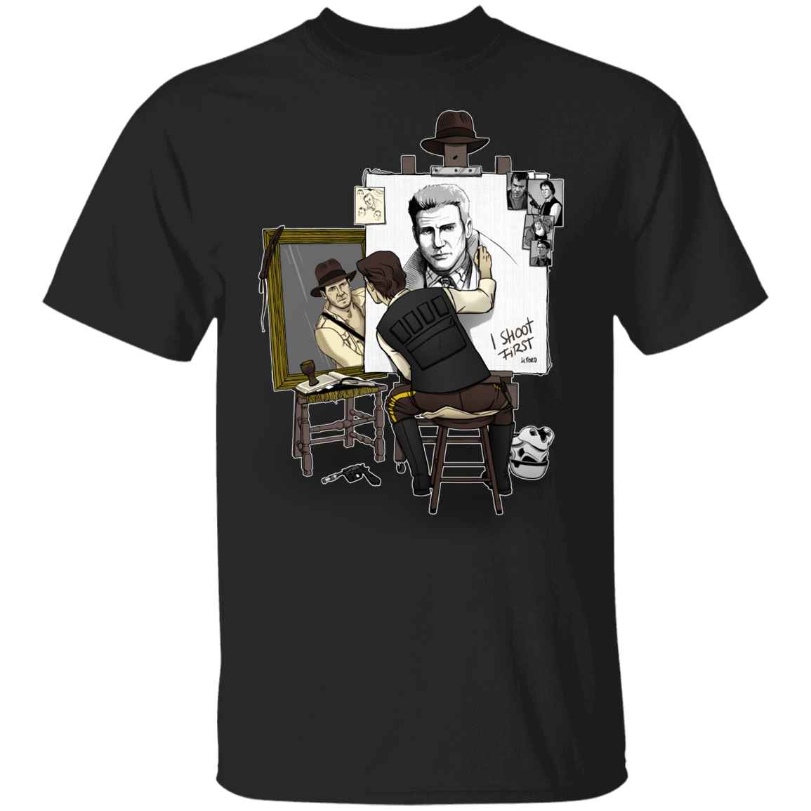 T-Shirts Black / YXS Triple Self Portrait Youth T-Shirt