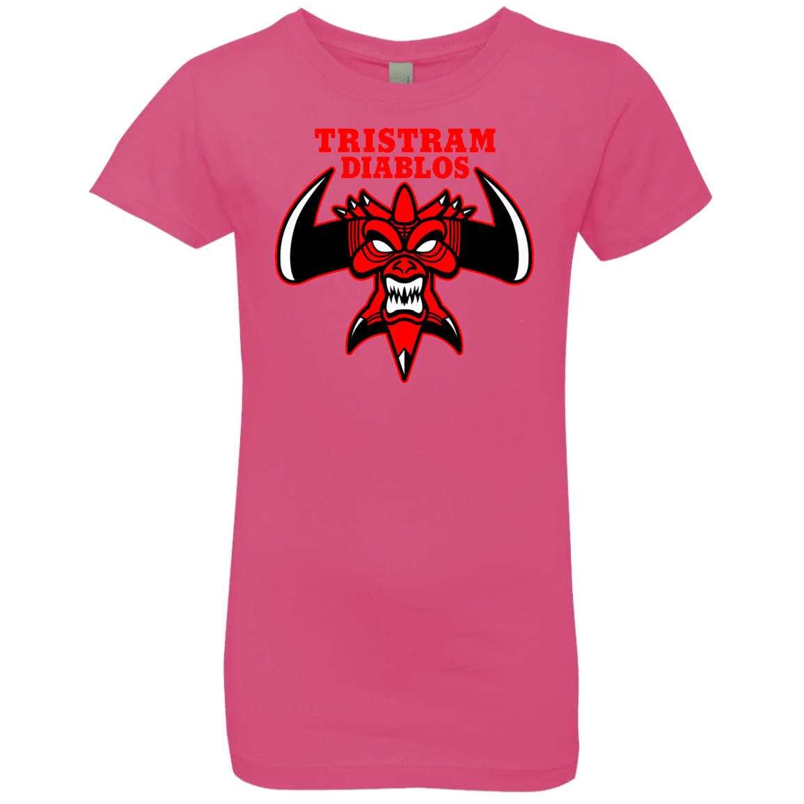 T-Shirts Hot Pink / YXS Tristram Diablos Girls Premium T-Shirt