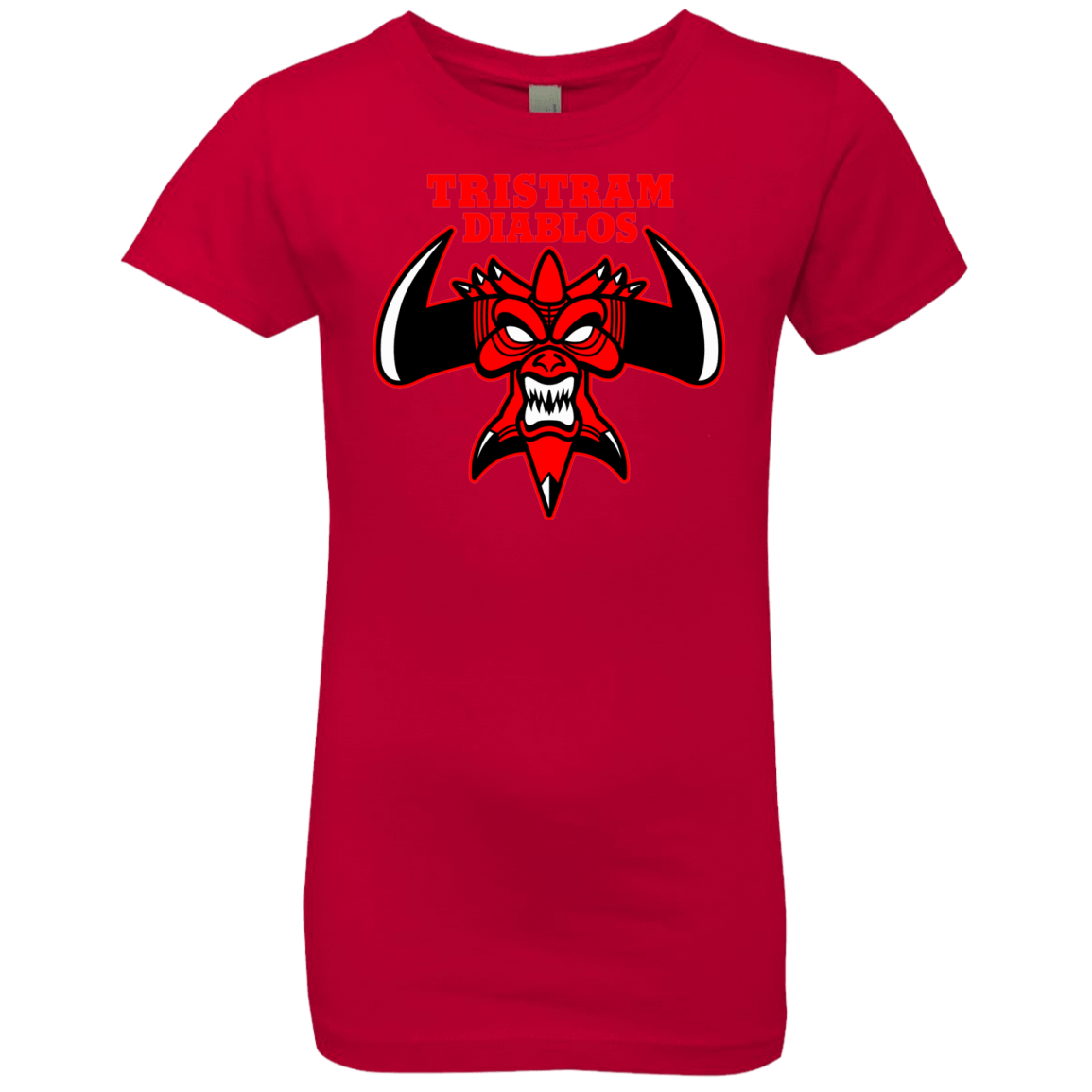 T-Shirts Red / YXS Tristram Diablos Girls Premium T-Shirt