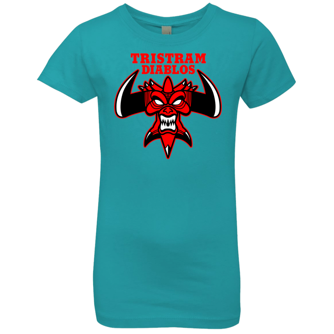 T-Shirts Tahiti Blue / YXS Tristram Diablos Girls Premium T-Shirt