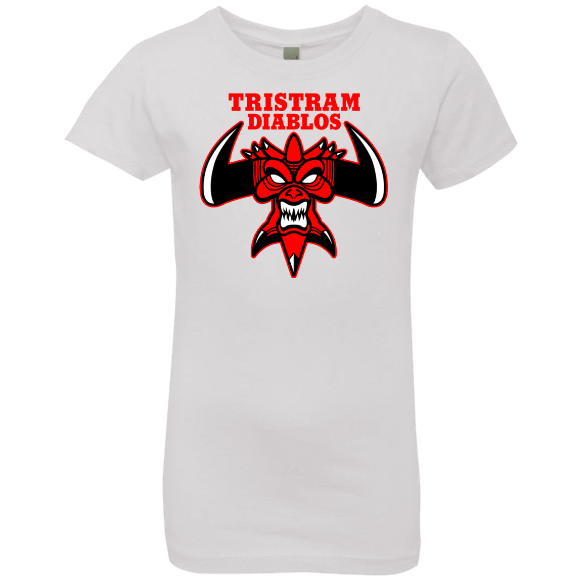 T-Shirts White / YXS Tristram Diablos Girls Premium T-Shirt