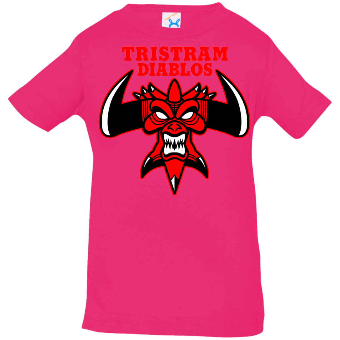 T-Shirts Hot Pink / 6 Months Tristram Diablos Infant Premium T-Shirt