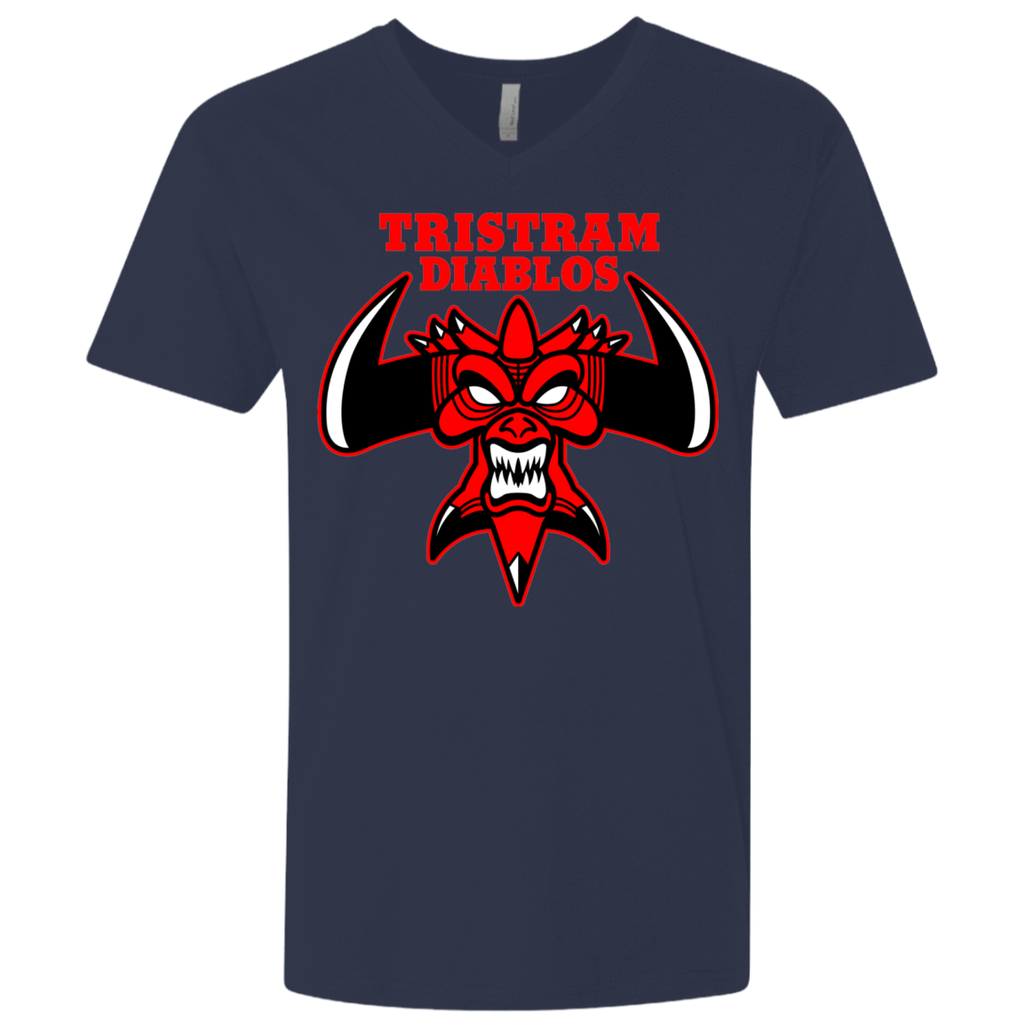 T-Shirts Midnight Navy / X-Small Tristram Diablos Men's Premium V-Neck