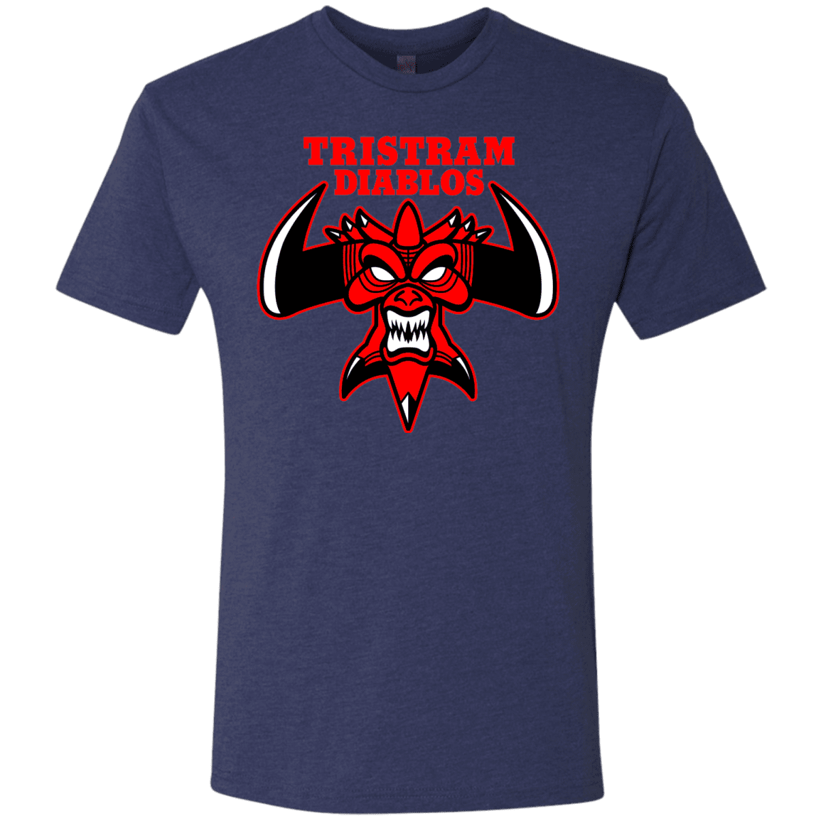 T-Shirts Vintage Navy / S Tristram Diablos Men's Triblend T-Shirt