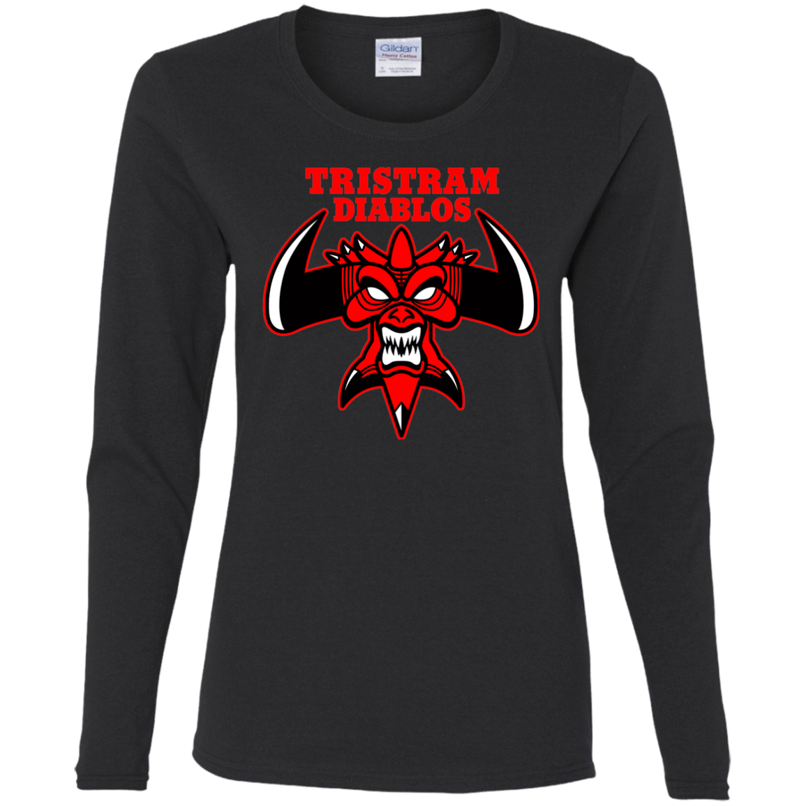 T-Shirts Black / S Tristram Diablos Women's Long Sleeve T-Shirt