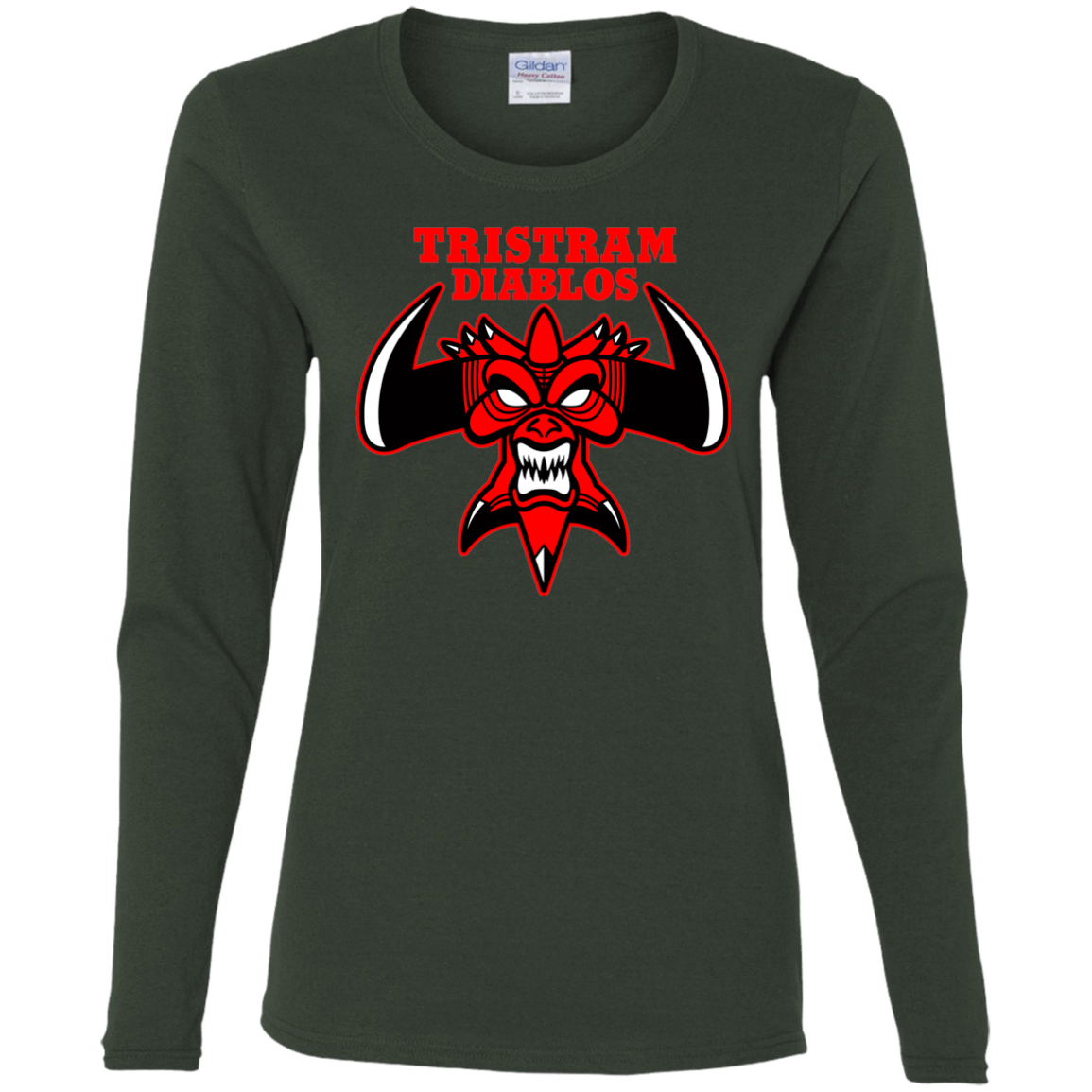 T-Shirts Forest / S Tristram Diablos Women's Long Sleeve T-Shirt