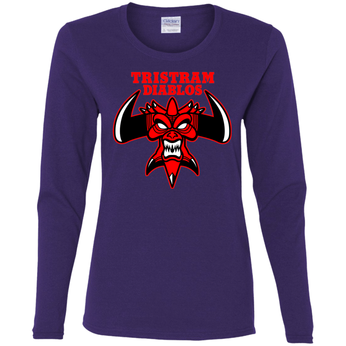T-Shirts Purple / S Tristram Diablos Women's Long Sleeve T-Shirt