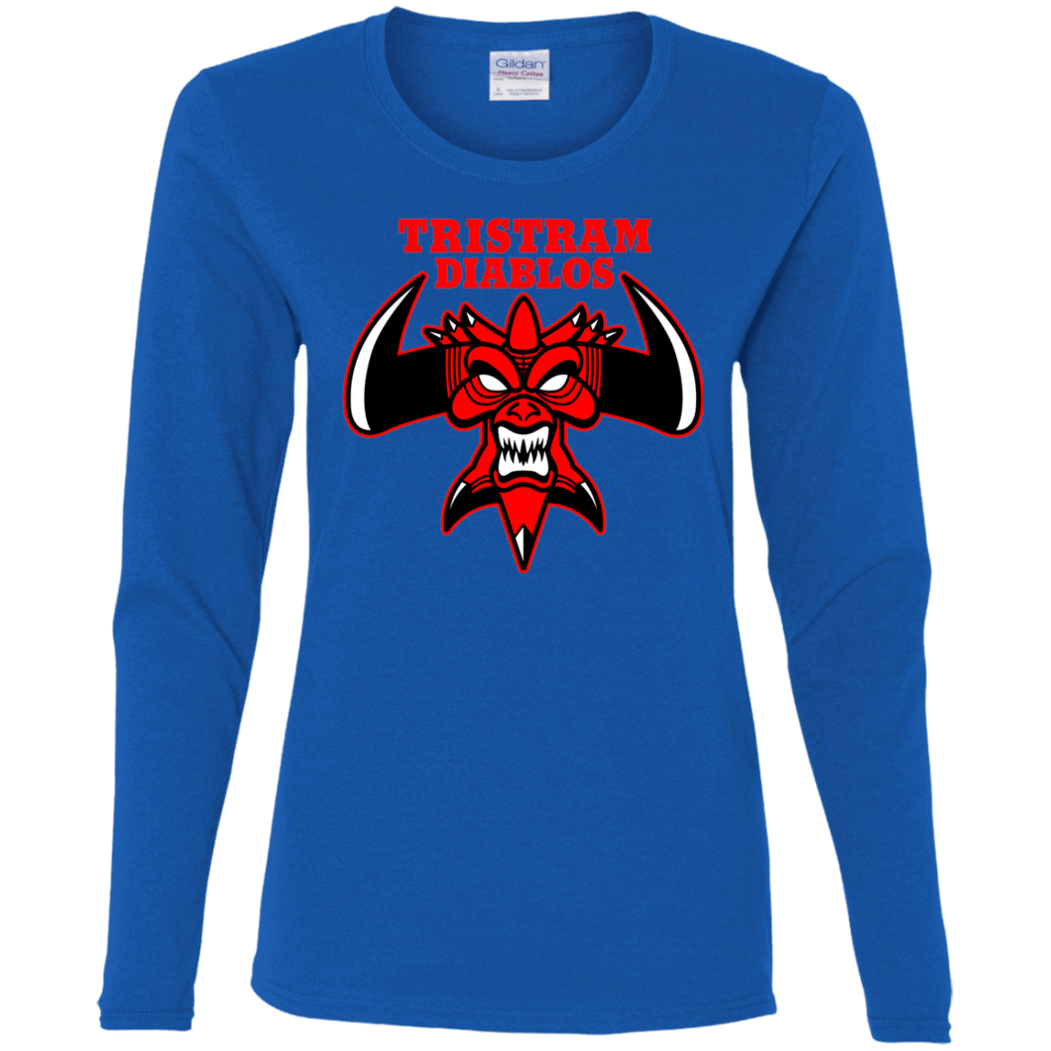 T-Shirts Royal / S Tristram Diablos Women's Long Sleeve T-Shirt