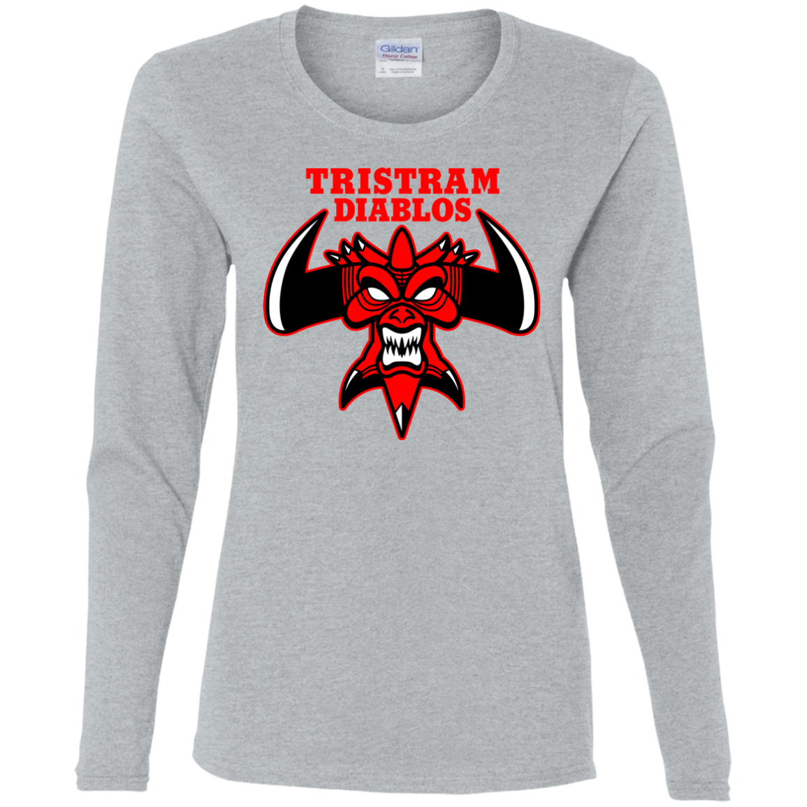 T-Shirts Sport Grey / S Tristram Diablos Women's Long Sleeve T-Shirt