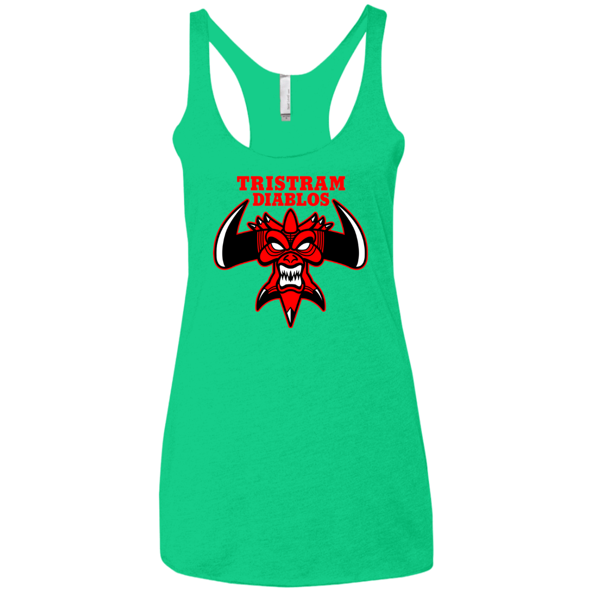 Tristram Diablos Women's Triblend Racerback Tank