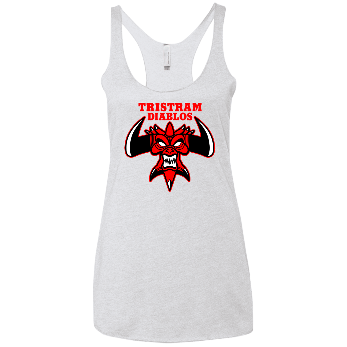 Tristram Diablos Women's Triblend Racerback Tank