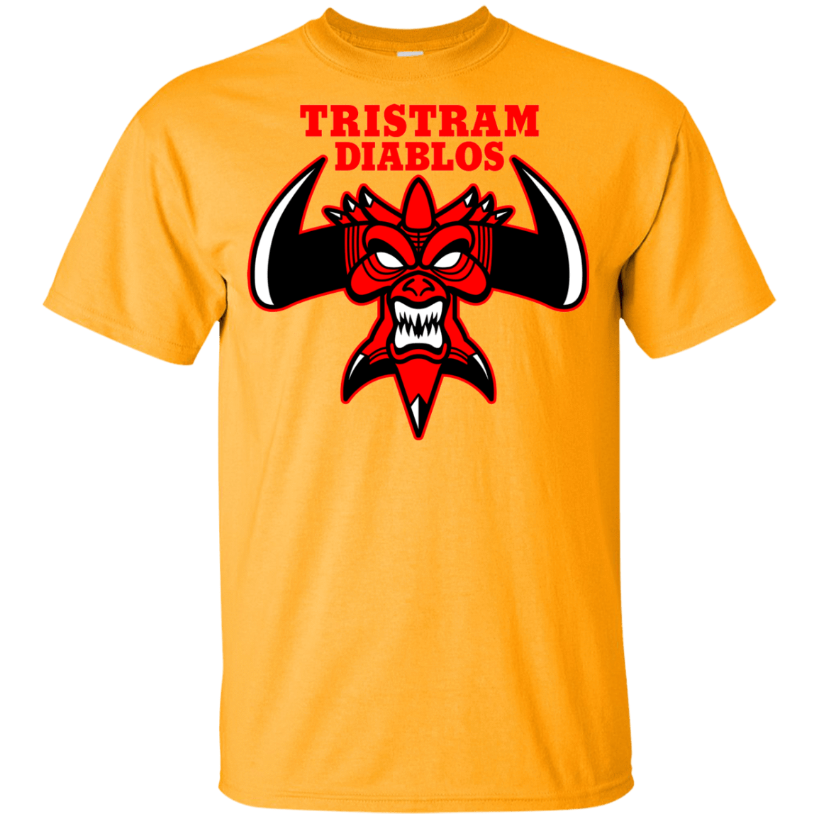 T-Shirts Gold / YXS Tristram Diablos Youth T-Shirt