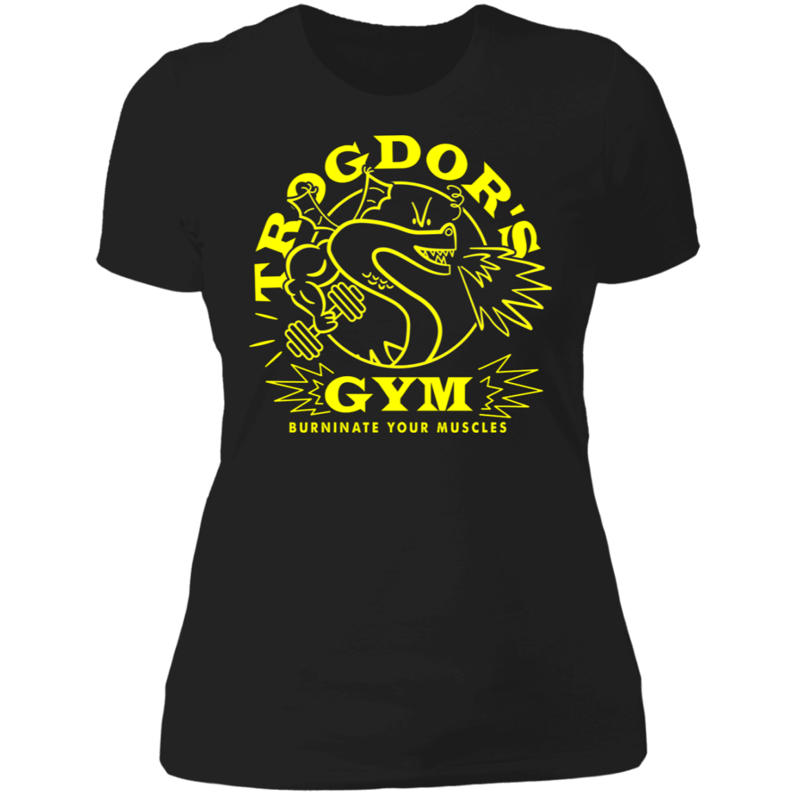 T-Shirts Black / S Trogdors Gym Women's Premium T-Shirt