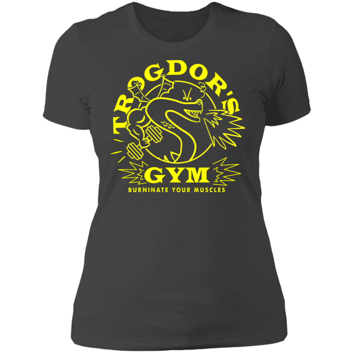 T-Shirts Heavy Metal / S Trogdors Gym Women's Premium T-Shirt