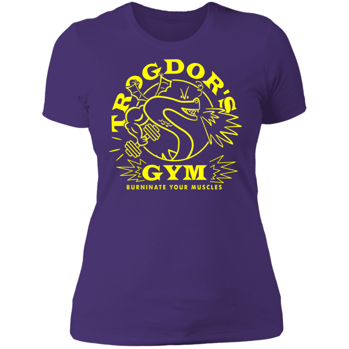 T-Shirts Purple Rush/ / S Trogdors Gym Women's Premium T-Shirt