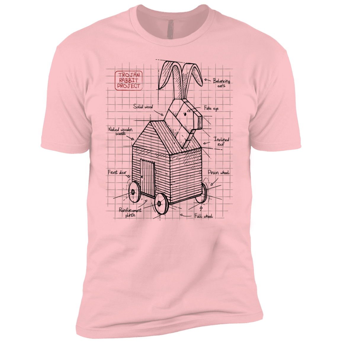 Trojan Rabbit Plan Boys Premium T-Shirt