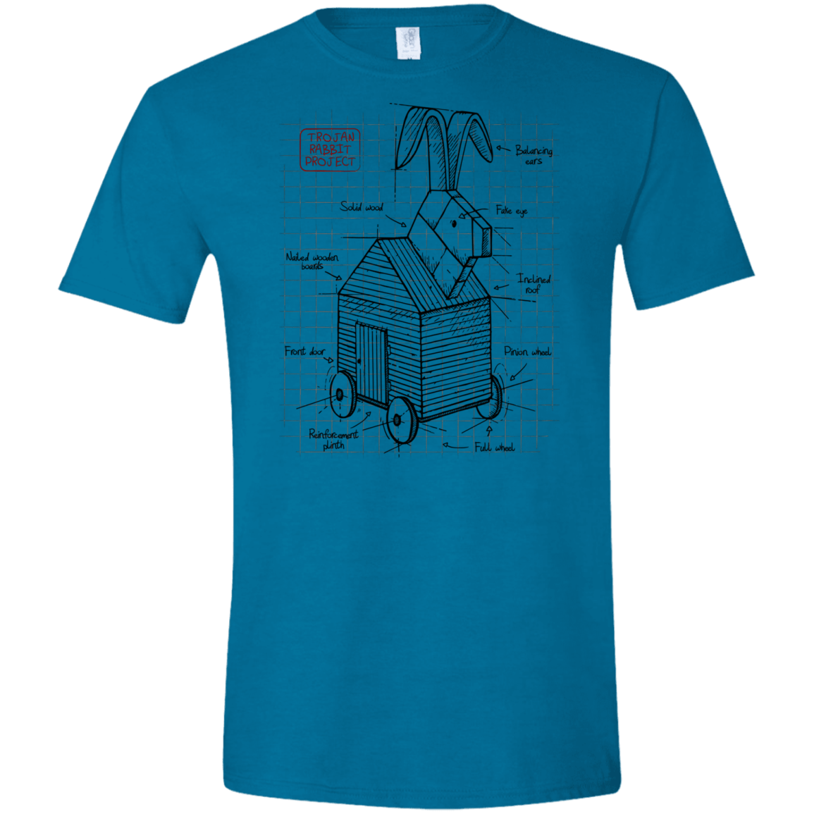 Trojan Rabbit Plan Men's Semi-Fitted Softstyle