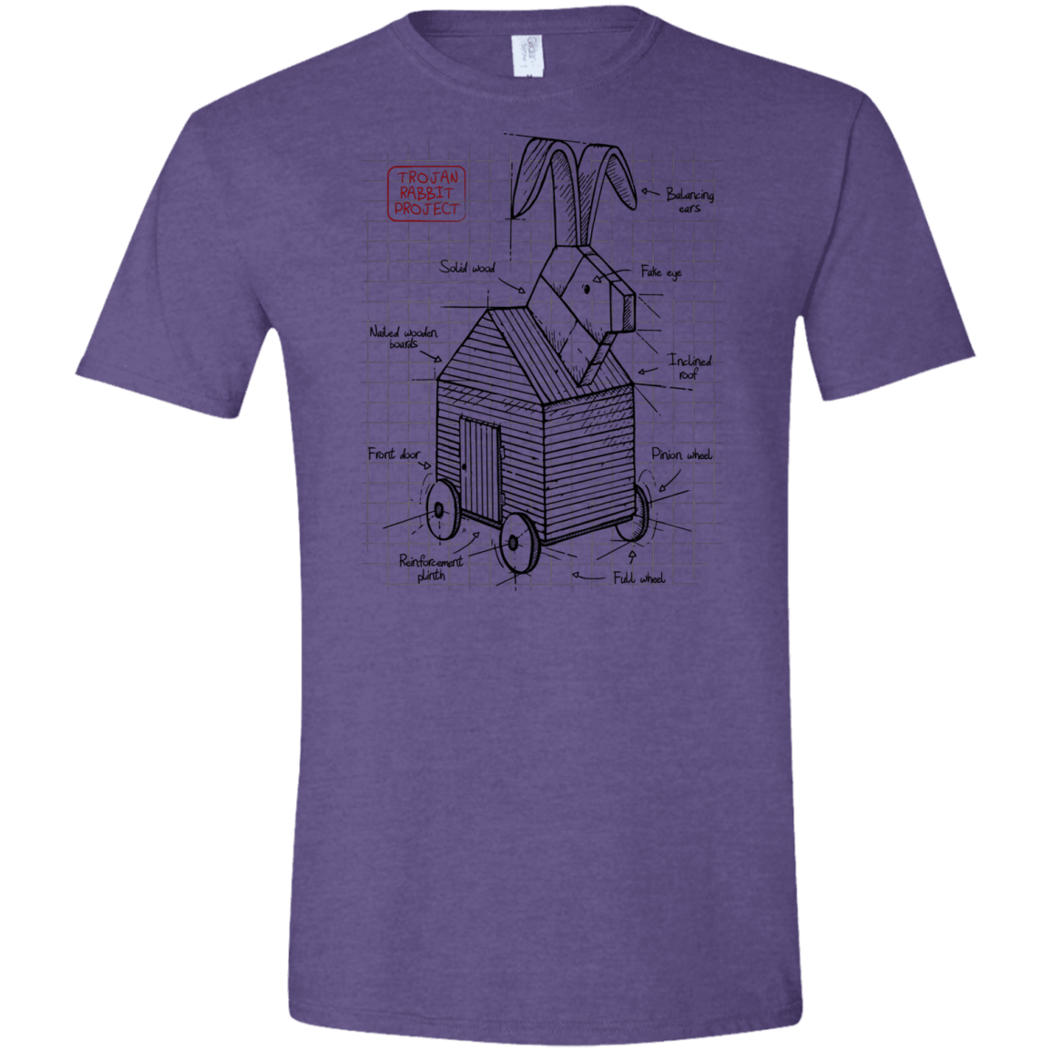 Trojan Rabbit Plan Men's Semi-Fitted Softstyle