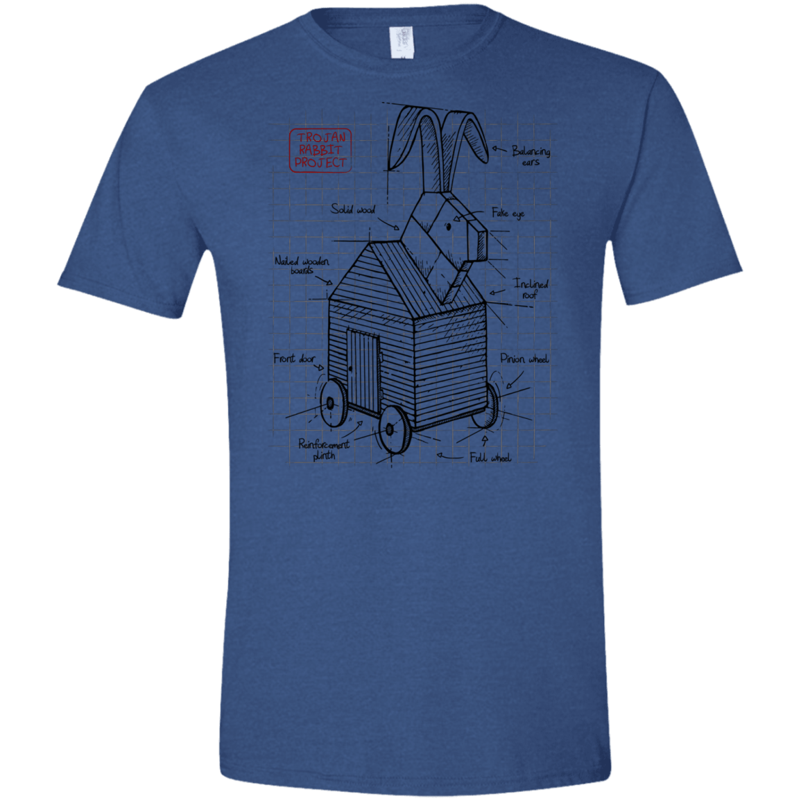 Trojan Rabbit Plan Men's Semi-Fitted Softstyle