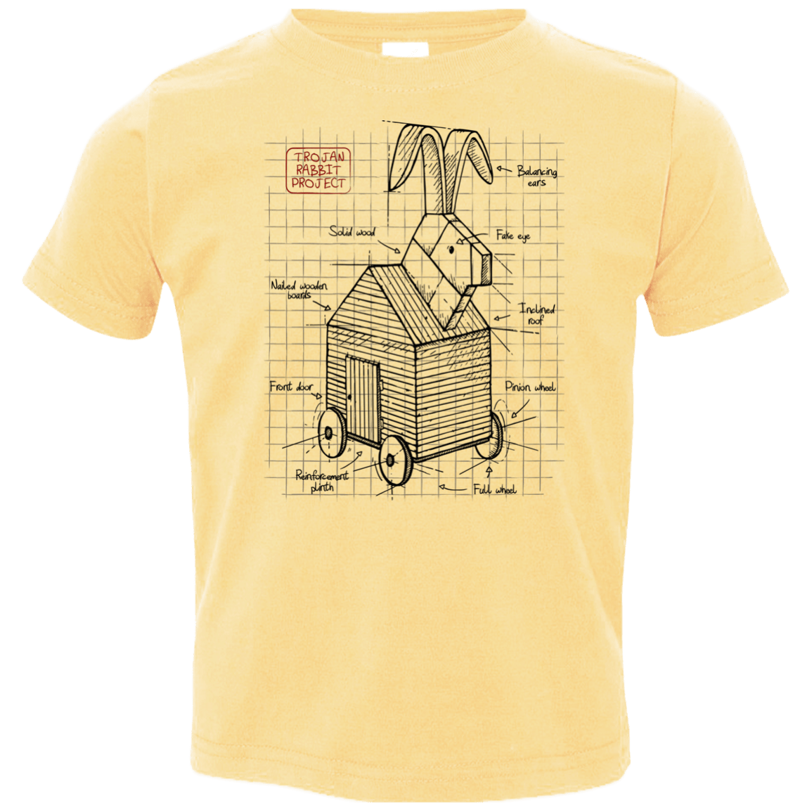 Trojan Rabbit Plan Toddler Premium T-Shirt